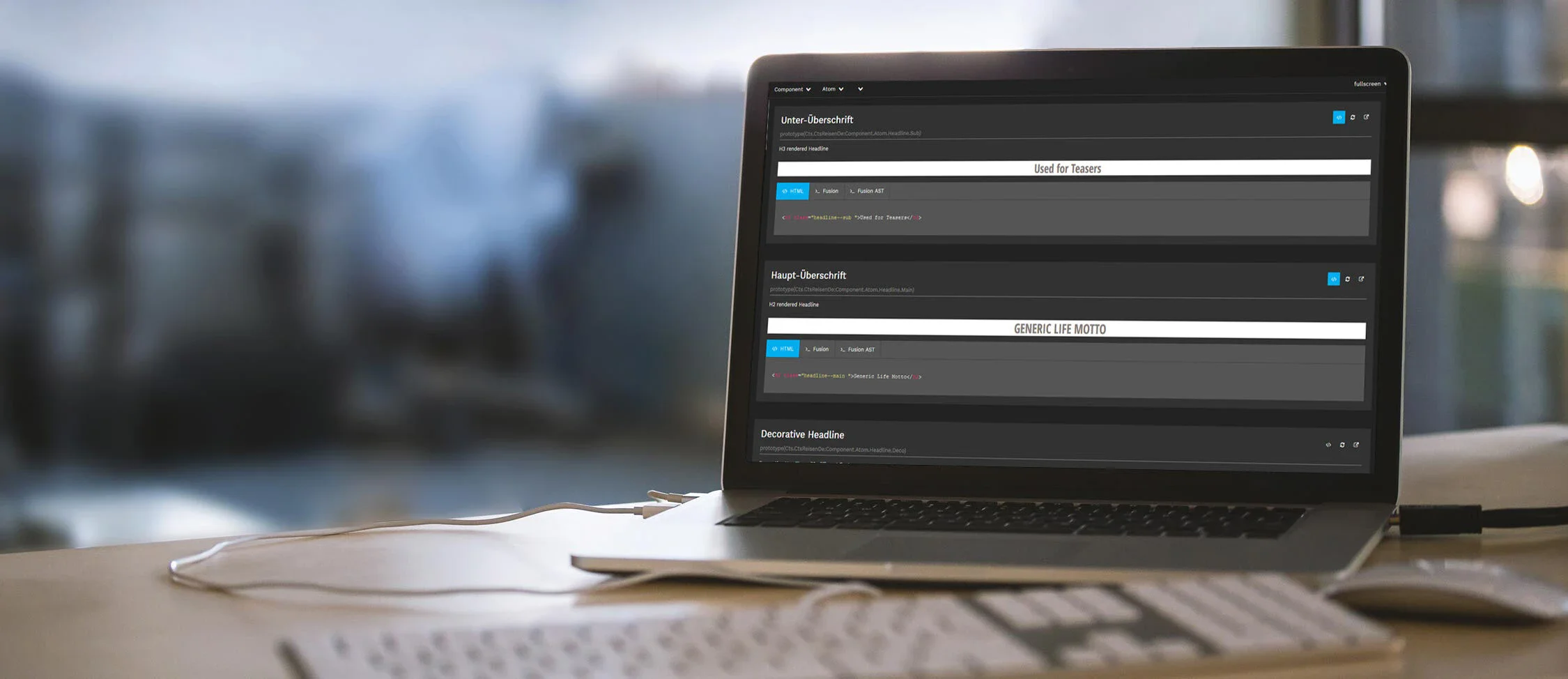 Neos Living Styleguide Monocle