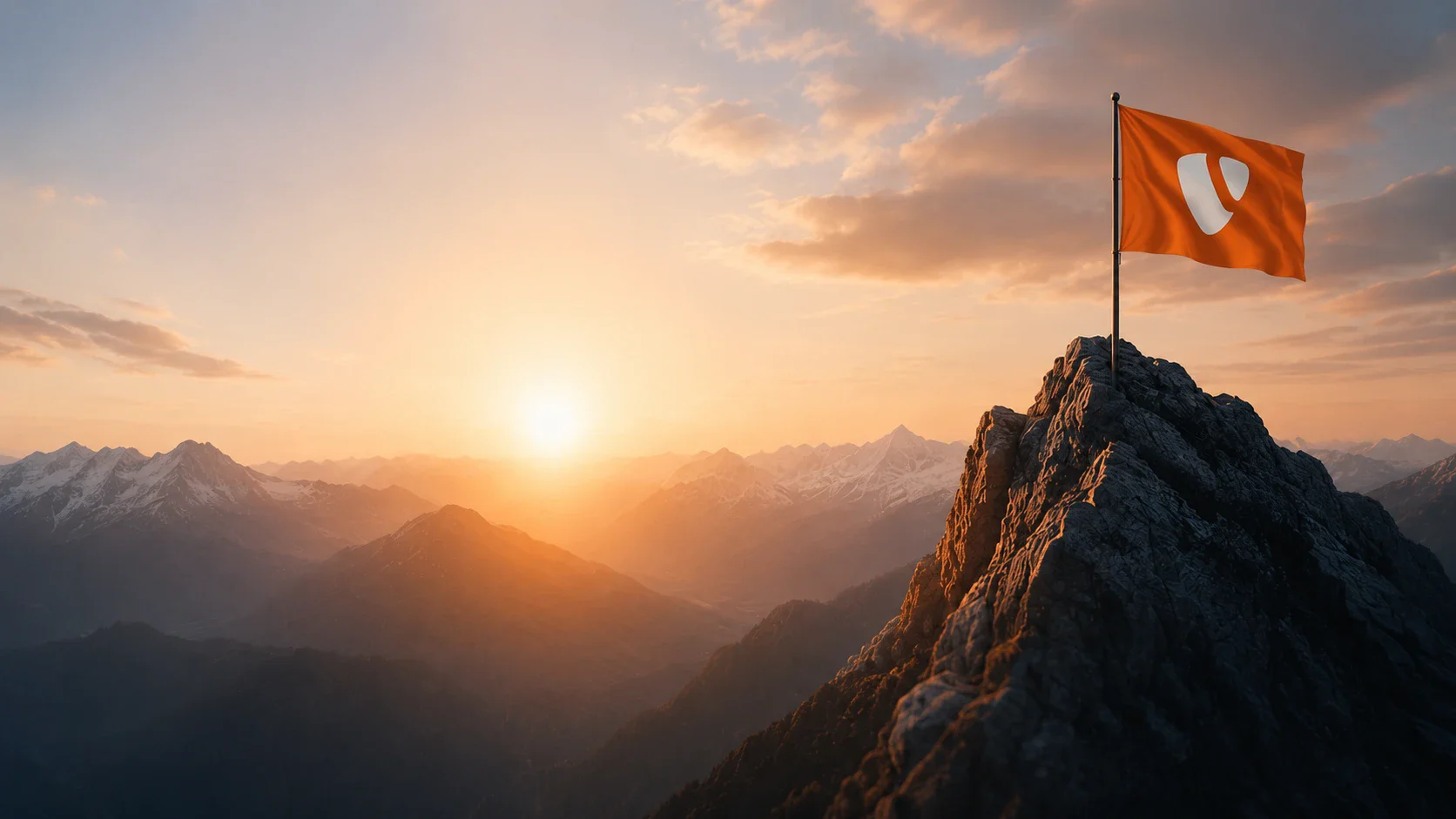 TYPO3 Ein Mann steht vor einem großen Bildschirm.