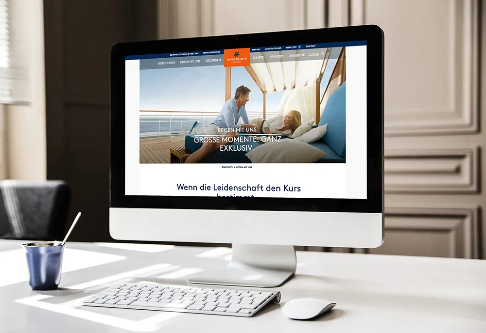 TYPO3 Relaunch Hapag Lloyd Cruises