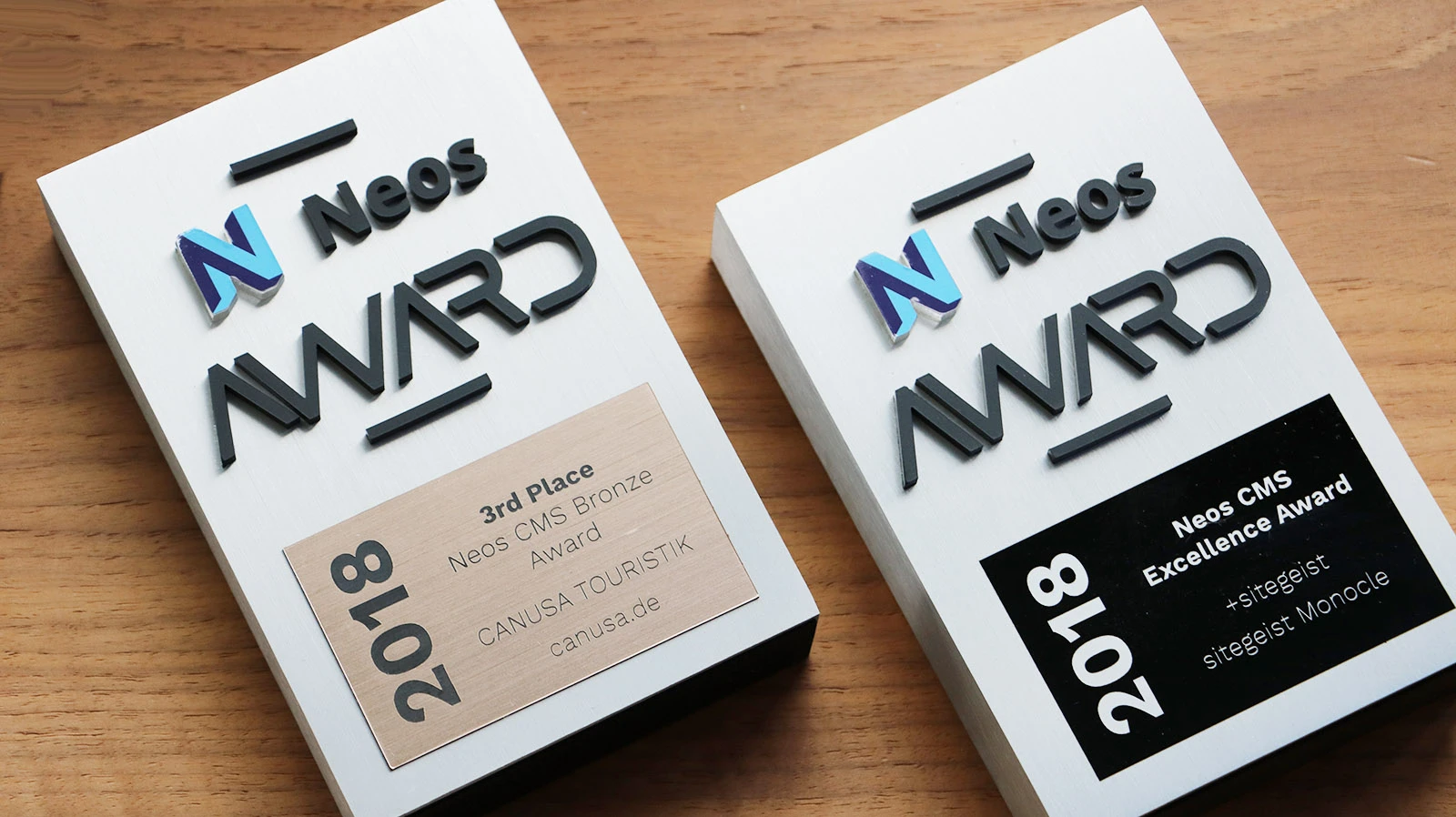 sitegeist gewinnt Neos Awards 2018