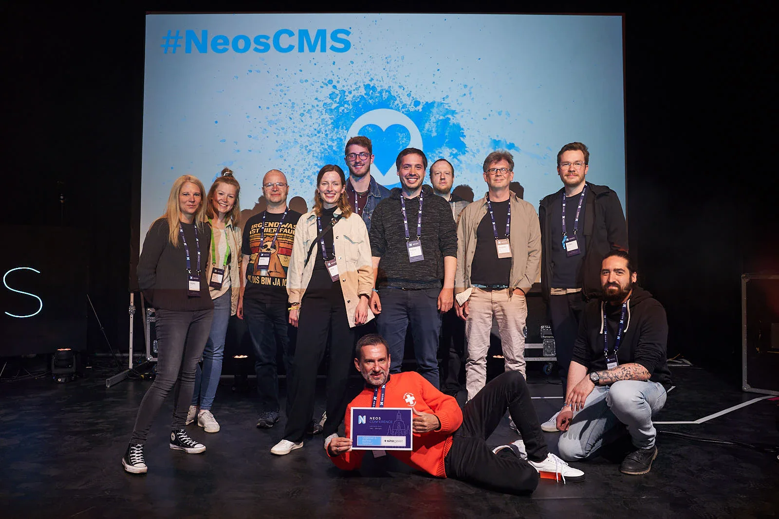 sitegeist Mitarbeiter auf der Neos Conference 2022